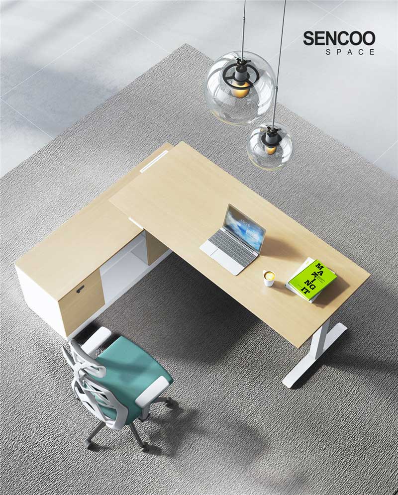 l shaped office desk