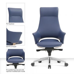 ergonomic leather office chair