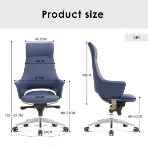 ergonomic leather office chair