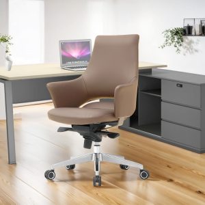 modern leather office chair