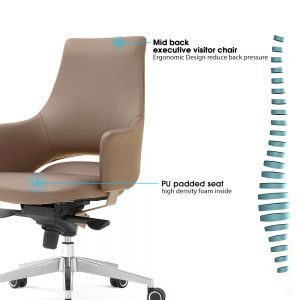 modern leather office chair