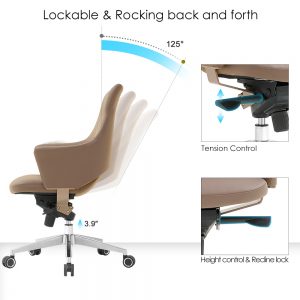 modern leather office chair