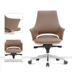 modern leather office chair