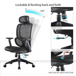 contemporary ergonomic office chair