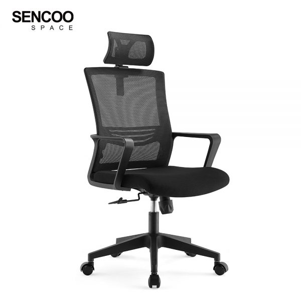 black executive office chair