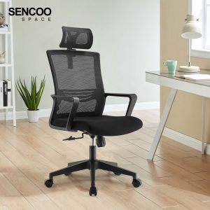 black executive office chair