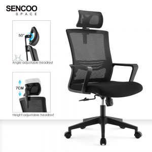 black executive office chair