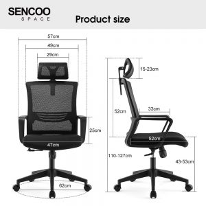 black executive office chair