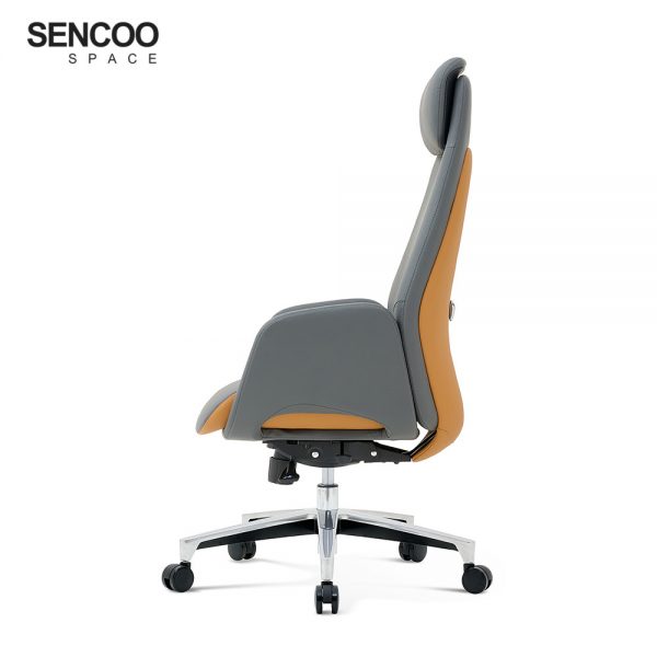 leather high back office chair