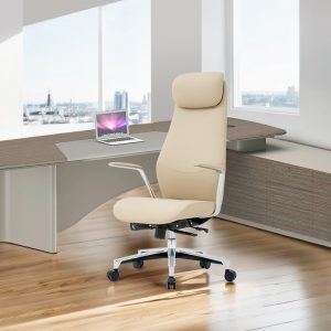 comfortable office chair leather