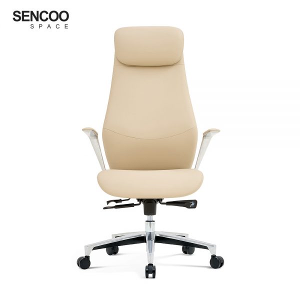 comfortable office chair leather